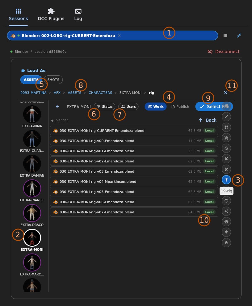 Artist Toolkit Load As Browser